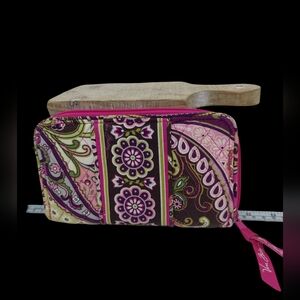 Vera Bradley Quilted Zippered Wallet